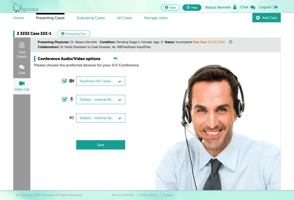 Screenshot of Oncoverse - DICOM image viewer