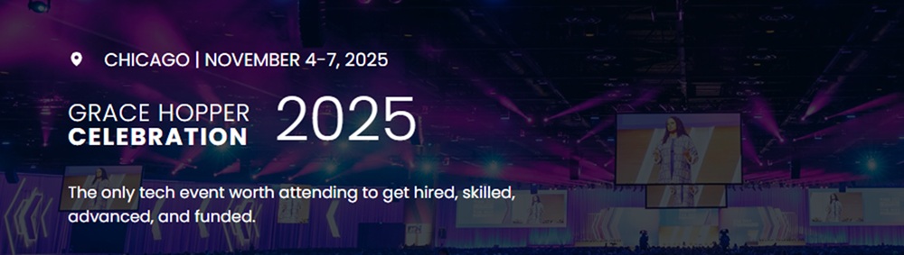 Article illustration for Upcoming Event Grace Hopper Celebration of Women in Tech