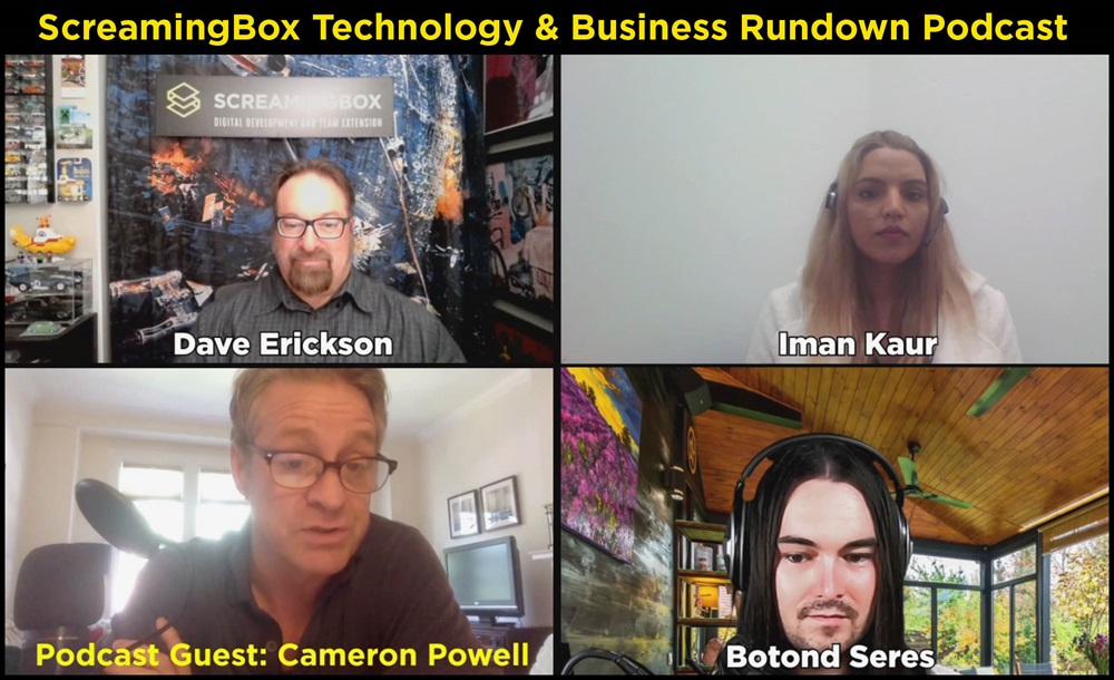 Article illustration for TECHNOLOGY AND BUSINESS RUNDOWN EPISODE #5 – CREDOSCORE – GUEST: CAMERON POWELL