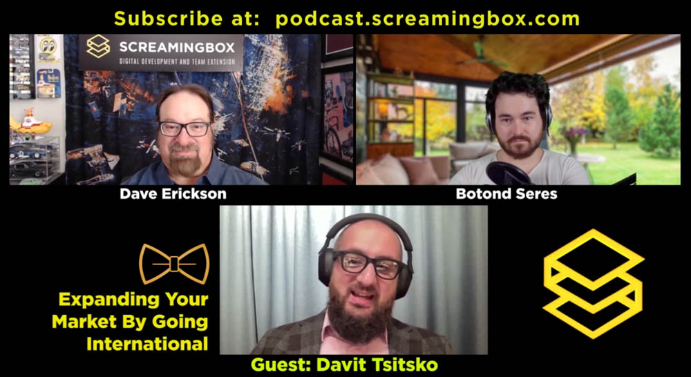 Article illustration for Technology & Business Rundown Podcast #43 Expanding your market by going international